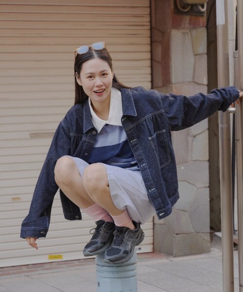 WHIMSIC(ウィムジック)の「【WHIMSIC】ネップデニムワークジャケット(デニムジャケット・レディース・インディゴブルー/ブルー・FREE)」の22枚目の写真