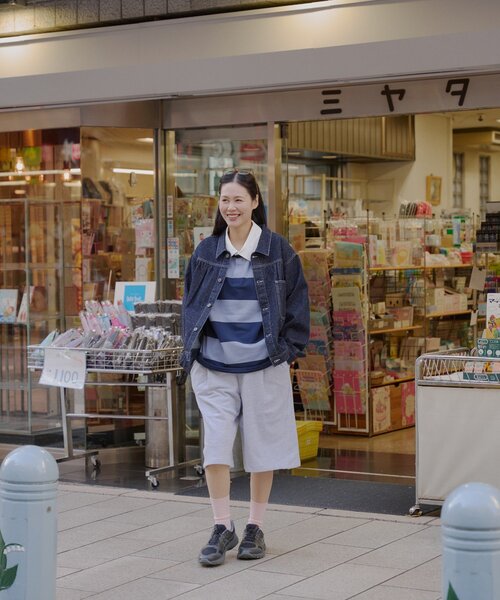 WHIMSIC(ウィムジック)の「【UNISEX】ネップデニムワークジャケット(デニムジャケット・メンズ・インディゴブルー/ブルー・FREE)」の5枚目の写真