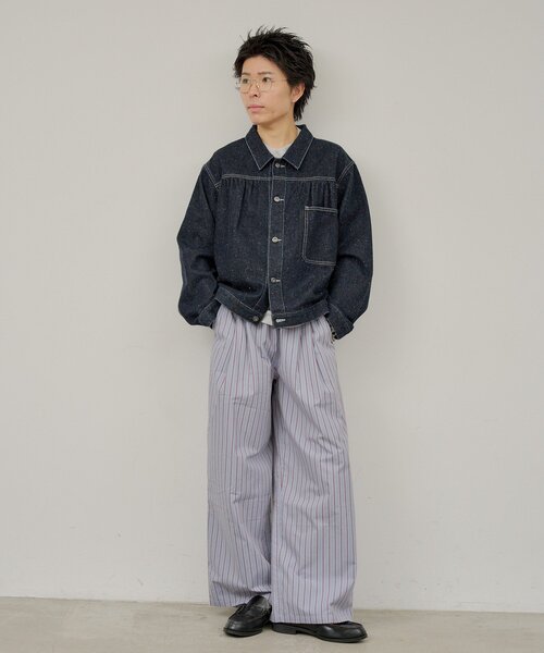 WHIMSIC(ウィムジック)の「【UNISEX】ネップデニムワークジャケット(デニムジャケット・メンズ・インディゴブルー/ブルー・FREE)」の17枚目の写真