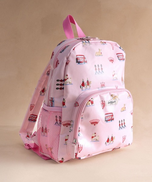 Cath Kidston(キャスキッドソン)の「キッズ ラージ バックパック Queenies London(ショルダーバッグ・レディース・ピンク・FREE)」の7枚目の写真