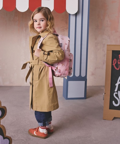 Cath Kidston(キャスキッドソン)の「キッズ ラージ バックパック Queenies London(ショルダーバッグ・レディース・ピンク・FREE)」の4枚目の写真