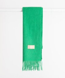 HALDEN（ハルデン）の「wool color muffler (M007_green)（マフラー）」