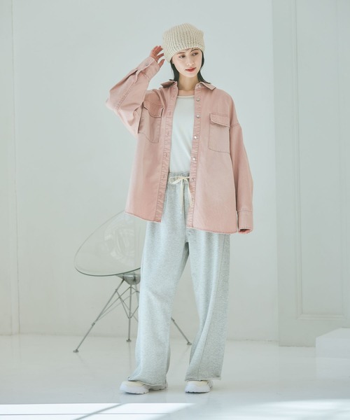 LAKOLE（ラコレ）の「ドロストカットイージーパンツ / 638349（その他パンツ・レディース・インディゴブルー/グレー/ブラック・MEDIUM/LARGE）」の11枚目の写真