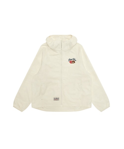 AAPE BY A BATHING APE(エーエイプバイアベイシングエイプ)の「AAPE MAIN LIGHT WEIGHT JACKET(packable)(ナイロンジャケット・レディース・ライトピンク/アイボリー・X-SMALL/XX-SMALL)」の2枚目の写真