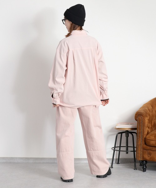 cepo（セポ）の「フロントタックドロストシャツ（シャツ/ブラウス・レディース・グレー/ピンク/オフホワイト・M）」の18枚目の写真