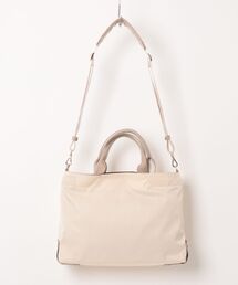LA BAGAGERIE | ツイルナイロン×エナメル 2WAYトートバッグ Sサイズ(トートバッグ)