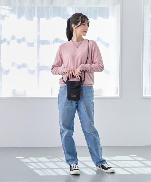 ROOTOTE(ルートート)の「ROOTOTE ルートート IP.BR.Padded.Peanuts-0S(ショルダーバッグ・レディース・ブラック/シルバー/ブラック系/ベージュ・FREE)」の6枚目の写真