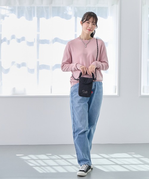 ROOTOTE(ルートート)の「ROOTOTE ルートート IP.BR.Padded.Peanuts-0S(ショルダーバッグ・レディース・ブラック/シルバー/ブラック系/ベージュ・FREE)」の9枚目の写真