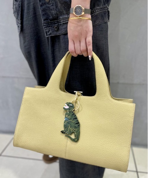 Scrap Book（スクラップブック）の「【LUMEN】SOFT PANIER BAG（トートバッグ・レディース・ブラック/イエロー・FREE）」の9枚目の写真