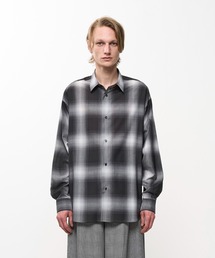 Juha | LIGHTWEIGHT OMBRE CHECK SHIRT(シャツ/ブラウス)