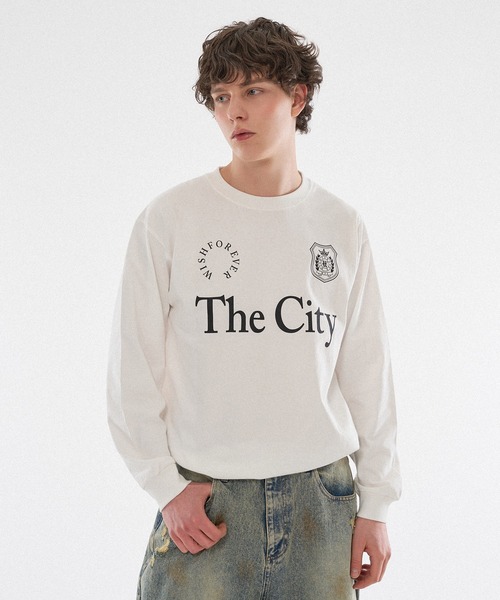 WISH FOR EVER(ウィッシュフォーエバー)の「DRAWCODE GAME long sleeve T/ドローコードゲームロングスリーブT(Tシャツ/カットソー・メンズ・ブラック/オフホワイト/ネイビー・LARGE/SMALL/MEDIUM)」の2枚目の写真