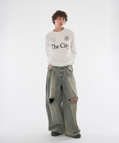 WISH FOR EVER(ウィッシュフォーエバー)の「DRAWCODE GAME long sleeve T/ドローコードゲームロングスリーブT(Tシャツ/カットソー・メンズ・ブラック/オフホワイト/ネイビー・LARGE/SMALL/MEDIUM)」の4枚目の写真