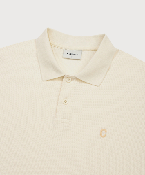 COVERNAT(カバーナット)の「CロゴクールピケTシャツアイボリー(ポロシャツ・レディース・その他・X-SMALL/SMALL/MEDIUM/LARGE/X-LARGE/XX-LARGE)」の8枚目の写真