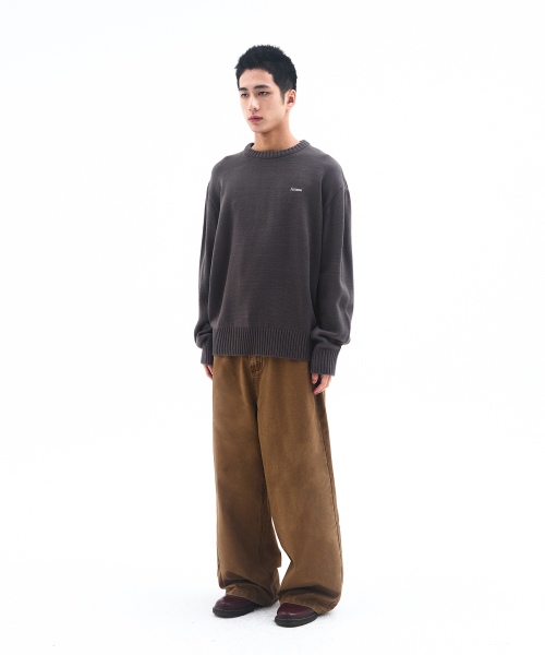 AMESWORLDWIDE（アメスワールドワイド）の「BASIC SMALL LOGO KNIT CHARCOAL（ニット/セーター・レディース・その他・SMALL/MEDIUM/LARGE）」の7枚目の写真