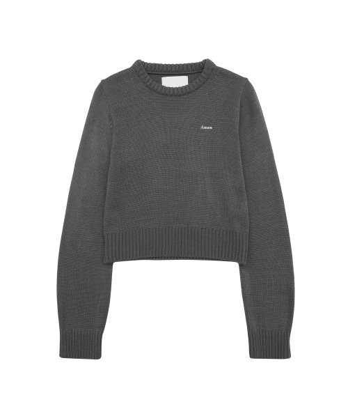 AMESWORLDWIDE（アメスワールドワイド）の「BASIC SMALL LOGO KNIT CHARCOAL（ニット/セーター・レディース・その他・SMALL/MEDIUM/LARGE）」の10枚目の写真