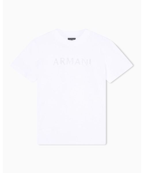ARMANI EXCHANGE(アルマーニエクスチェンジ)の「【A|X アルマーニ エクスチェンジ】スパンコールロゴ 半袖クルーネックTシャツ/REGULAR BOXY(Tシャツ/カットソー・レディース・ブラック/ホワイト・MEDIUM/LARGE/X-SMALL/X-LARGE/SMALL)」の8枚目の写真
