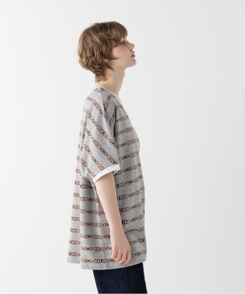 PENDLETON(ペンドルトン)の「ジャガード・チュニック(Tシャツ/カットソー・レディース・ブルー系その他/ホワイト系その他/ピンク系その他・FREE)」の8枚目の写真