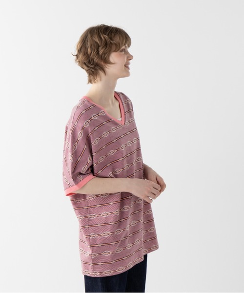 PENDLETON(ペンドルトン)の「ジャガード・チュニック(Tシャツ/カットソー・レディース・ブルー系その他/ホワイト系その他/ピンク系その他・FREE)」の11枚目の写真