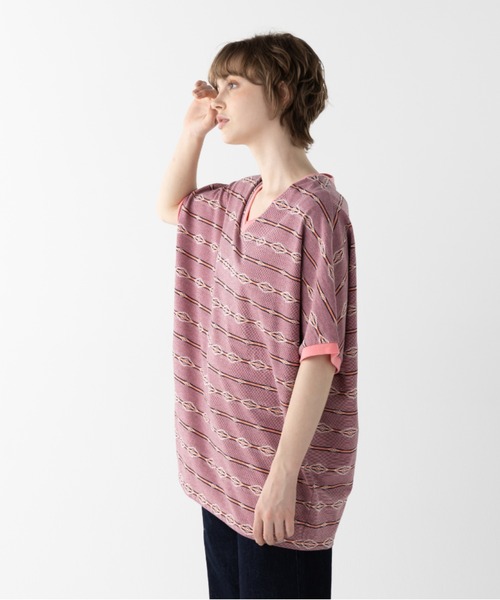 PENDLETON(ペンドルトン)の「ジャガード・チュニック(Tシャツ/カットソー・レディース・ブルー系その他/ホワイト系その他/ピンク系その他・FREE)」の19枚目の写真