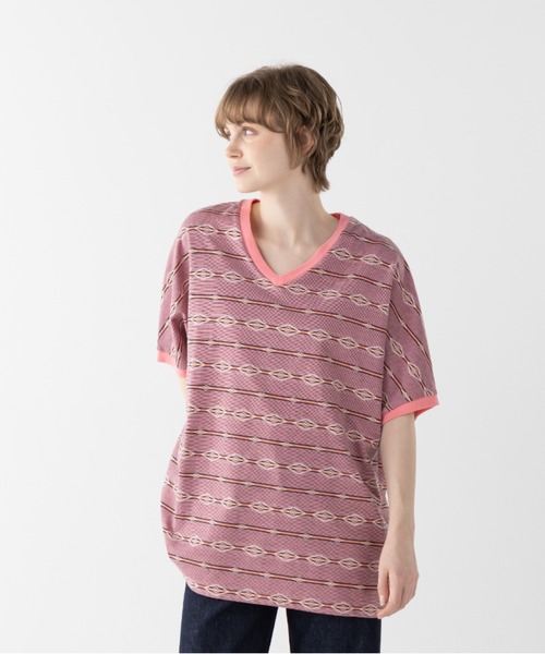 PENDLETON(ペンドルトン)の「ジャガード・チュニック(Tシャツ/カットソー・レディース・ブルー系その他/ホワイト系その他/ピンク系その他・FREE)」の22枚目の写真