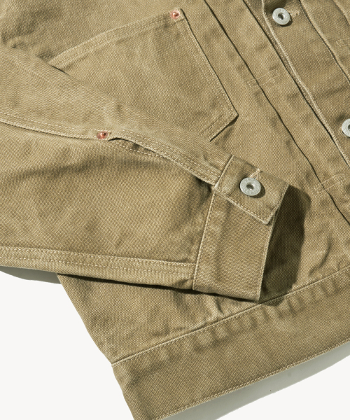 DENMADE(デンメイド)の「DEN323 Revision Type 2 Jacket (Khaki)(デニムジャケット・メンズ・その他・LARGE/X-LARGE/MEDIUM)」の6枚目の写真