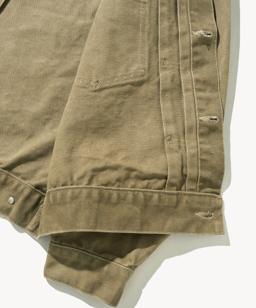 DENMADE(デンメイド)の「DEN323 Revision Type 2 Jacket (Khaki)(デニムジャケット・メンズ・その他・LARGE/X-LARGE/MEDIUM)」の4枚目の写真