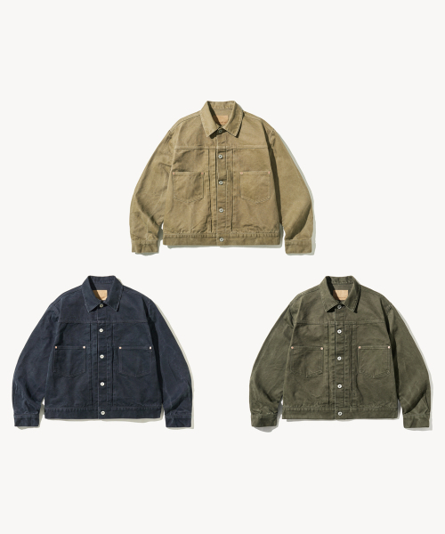 DENMADE(デンメイド)の「DEN323 Revision Type 2 Jacket (Khaki)(デニムジャケット・メンズ・その他・LARGE/X-LARGE/MEDIUM)」の2枚目の写真