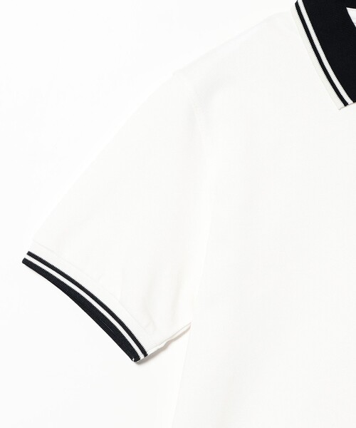 FRED PERRY(フレッドペリー)の「【別注】FRED PERRY / M12(ポロシャツ・メンズ・ホワイト系その他2/ブラック・36/40/42/38)」の14枚目の写真