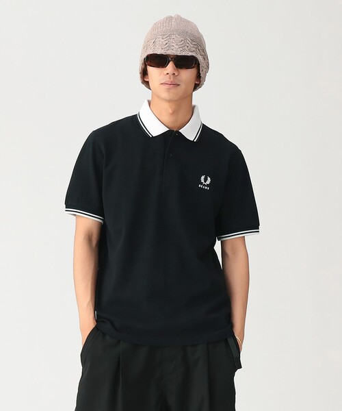 FRED PERRY(フレッドペリー)の「【別注】FRED PERRY / M12(ポロシャツ・メンズ・ホワイト系その他2/ブラック・36/40/42/38)」の5枚目の写真