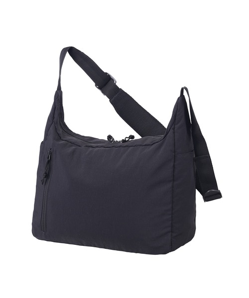 hummel(ヒュンメル)の「hummel/ヒュンメル PLAY Shoulderbag(ショルダーバッグ・レディース・ブラック/グレー・FREE)」の3枚目の写真