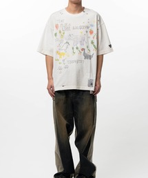 MIHARAYASUHIRO（ミハラヤスヒロ）の「【MIHARAYASUHIRO/ミハラヤスヒロ】KIDS DOODLE TEE（Tシャツ/カットソー）」