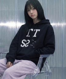 TEESSERT（ティーザート）の「TT_S2 オーバーサイズ フードパーカー [ブラック]（パーカー）」