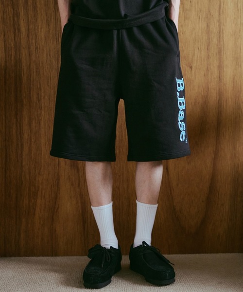 BROKEN BASE(ブロークンベース)の「B.Base Assort Patchwork Sweat Shorts / B.Base アソートパッチワークスウェットショーツ(スウェットパンツ・メンズ・ネイビー系1/ブラック系1/グレー系1/ネイビー系3/ネイビー系2・SMALL/MEDIUM/LARGE)」の22枚目の写真