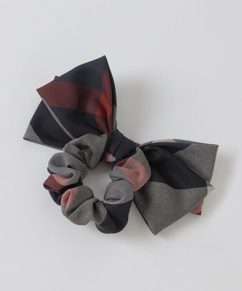 CB CRESTBRIDGE(シービークレストブリッジ)の「クレストブリッジチェックリボンシュシュ(シュシュ・レディース・ブルー系その他7/ベージュ系その他3/ライトブルー・FREE)」の6枚目の写真