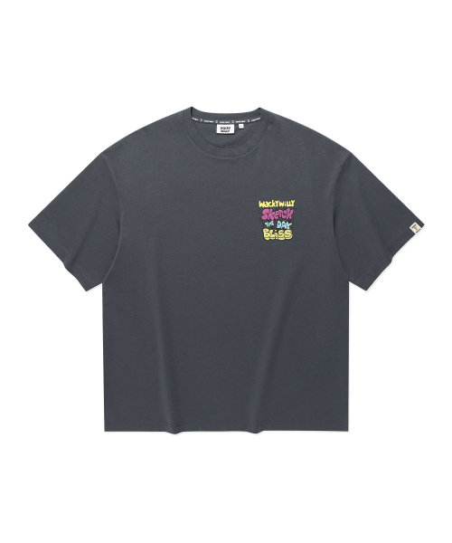 Wacky WiLLy（ワッキーウィリー）の「カラータイポグラフィック半袖Tシャツチャコール（Tシャツ/カットソー・レディース・その他・SMALL/MEDIUM/LARGE/X-LARGE）」の7枚目の写真