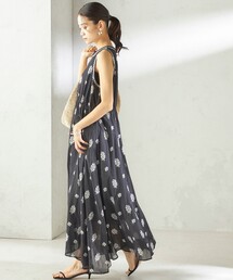 Fanaka | 【SHIPS別注】Fanaka:〈手洗い可能〉フラワー プリント 刺繍 ワンピース(ワンピース)