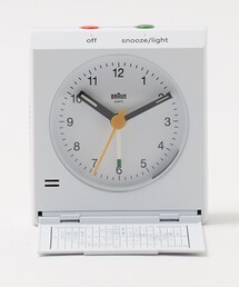 UNITED ARROWS（ユナイテッドアローズ）の「＜BRAUN＞TRAVEL ALARM CLOCK BC05（置時計）」