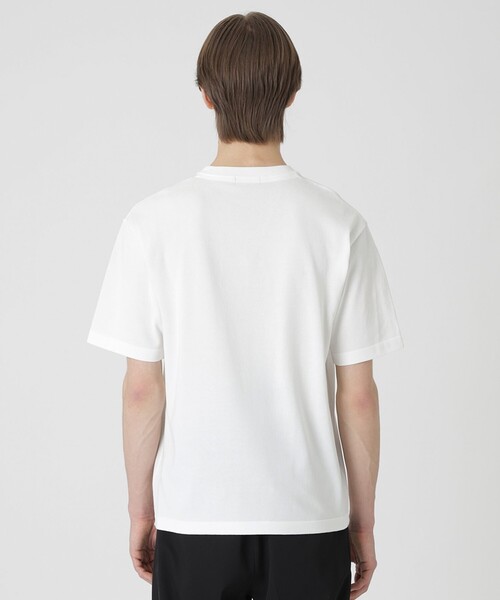 BLACK LABEL CRESTBRIDGE(ブラックレーベル・クレストブリッジ)の「【一部店舗限定】チェックキャップベアーニットTシャツ(Tシャツ/カットソー・メンズ・ブラック/オフホワイト・M/L)」の5枚目の写真