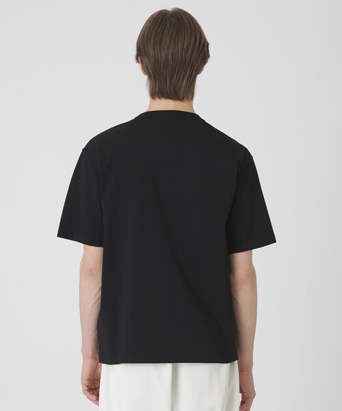 BLACK LABEL CRESTBRIDGE(ブラックレーベル・クレストブリッジ)の「【一部店舗限定】チェックキャップベアーニットTシャツ(Tシャツ/カットソー・メンズ・ブラック/オフホワイト・M/L)」の10枚目の写真