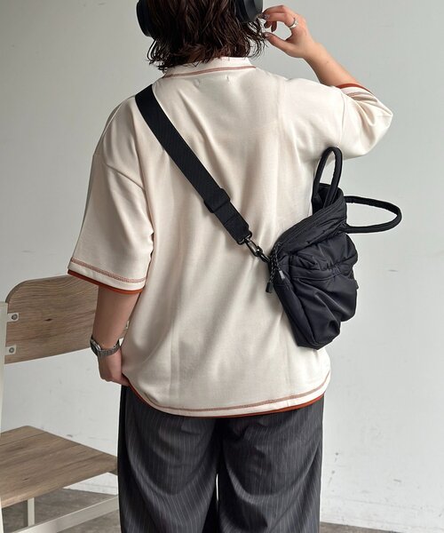 CPCM(シーピーシーエム)の「ポンチフェイクレイヤードT(Tシャツ/カットソー・メンズ・アイボリー/チャコールグレー/ブラウン/ベージュ/ネイビー・LARGE/MEDIUM)」の22枚目の写真