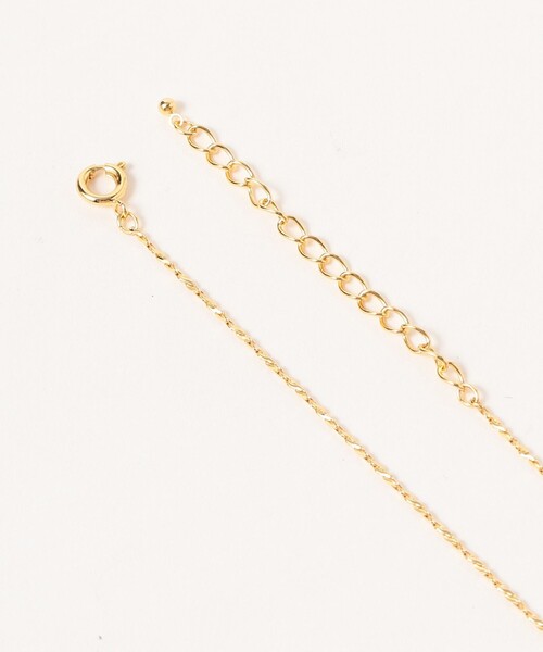 Ray BEAMS(レイビームス)の「2連 チェーン ハート ネックレス(ネックレス・レディース・シルバー/ゴールド・ONE SIZE)」の5枚目の写真