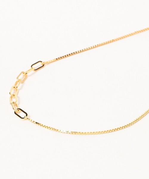 Ray BEAMS(レイビームス)の「2連 チェーン ハート ネックレス(ネックレス・レディース・シルバー/ゴールド・ONE SIZE)」の7枚目の写真