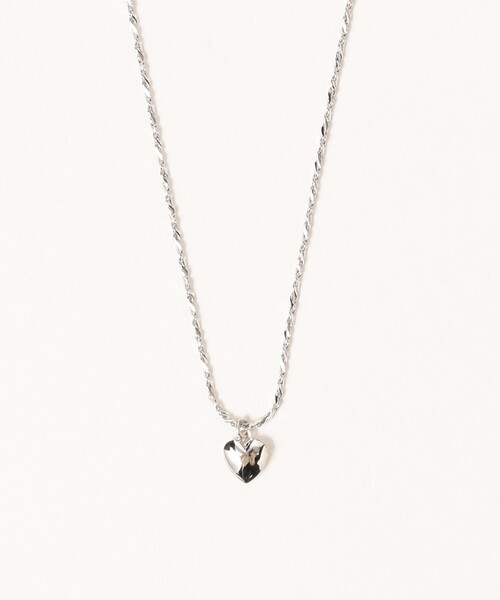 Ray BEAMS(レイビームス)の「2連 チェーン ハート ネックレス(ネックレス・レディース・シルバー/ゴールド・ONE SIZE)」の9枚目の写真