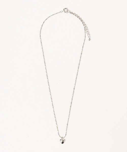 Ray BEAMS(レイビームス)の「2連 チェーン ハート ネックレス(ネックレス・レディース・シルバー/ゴールド・ONE SIZE)」の10枚目の写真