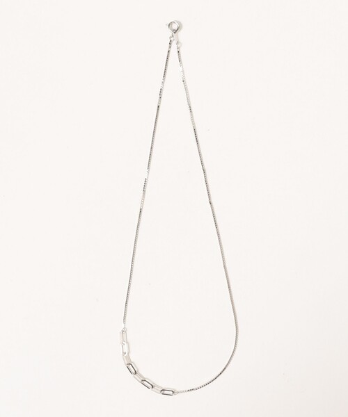 Ray BEAMS(レイビームス)の「2連 チェーン ハート ネックレス(ネックレス・レディース・シルバー/ゴールド・ONE SIZE)」の12枚目の写真