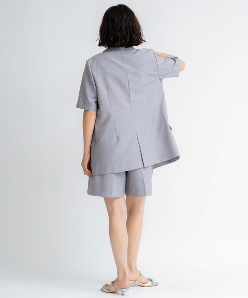 NOELA（ノエラ）の「リネンライクショートパンツ（その他パンツ・レディース・グレー/ベージュ・S/M）」の7枚目の写真