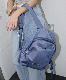 Logo Point Backpack_Dust Blue