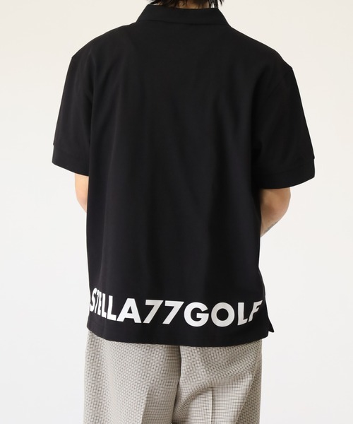 stella77golf(ステラセブンティーンセブンゴルフ)の「COOLMAX接触冷感ポロシャツ(ポロシャツ・メンズ・ネイビー系1/ブラック系1/ホワイト/ブラック系/ネイビー/ネイビー系/ホワイト系1/ホワイト系/ブラック・XL/XXL/M/L)」の17枚目の写真