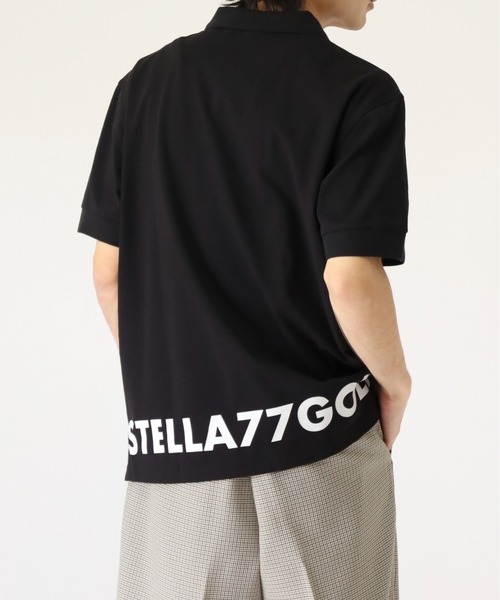 stella77golf(ステラセブンティーンセブンゴルフ)の「COOLMAX接触冷感ポロシャツ(ポロシャツ・メンズ・ネイビー系1/ブラック系1/ホワイト/ブラック系/ネイビー/ネイビー系/ホワイト系1/ホワイト系/ブラック・XL/XXL/M/L)」の18枚目の写真