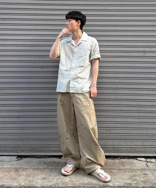 AGOD（エージーオーディー）の「スナップボタンカーブパンツ [ベージュ]（その他パンツ・レディース・その他・SMALL/MEDIUM/LARGE/X-LARGE）」の10枚目の写真